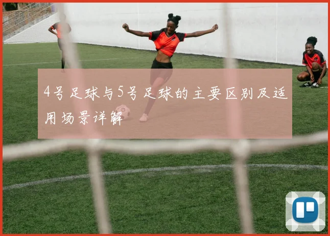 4号足球与5号足球的主要区别及适用场景详解